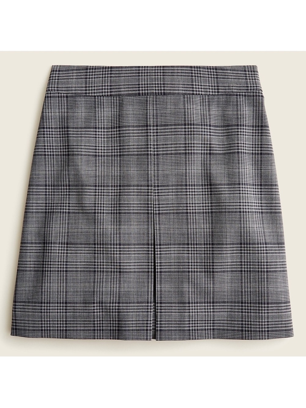J. Crew Pleated Mini Skirt in Italian Plaid Wool Women’s 12